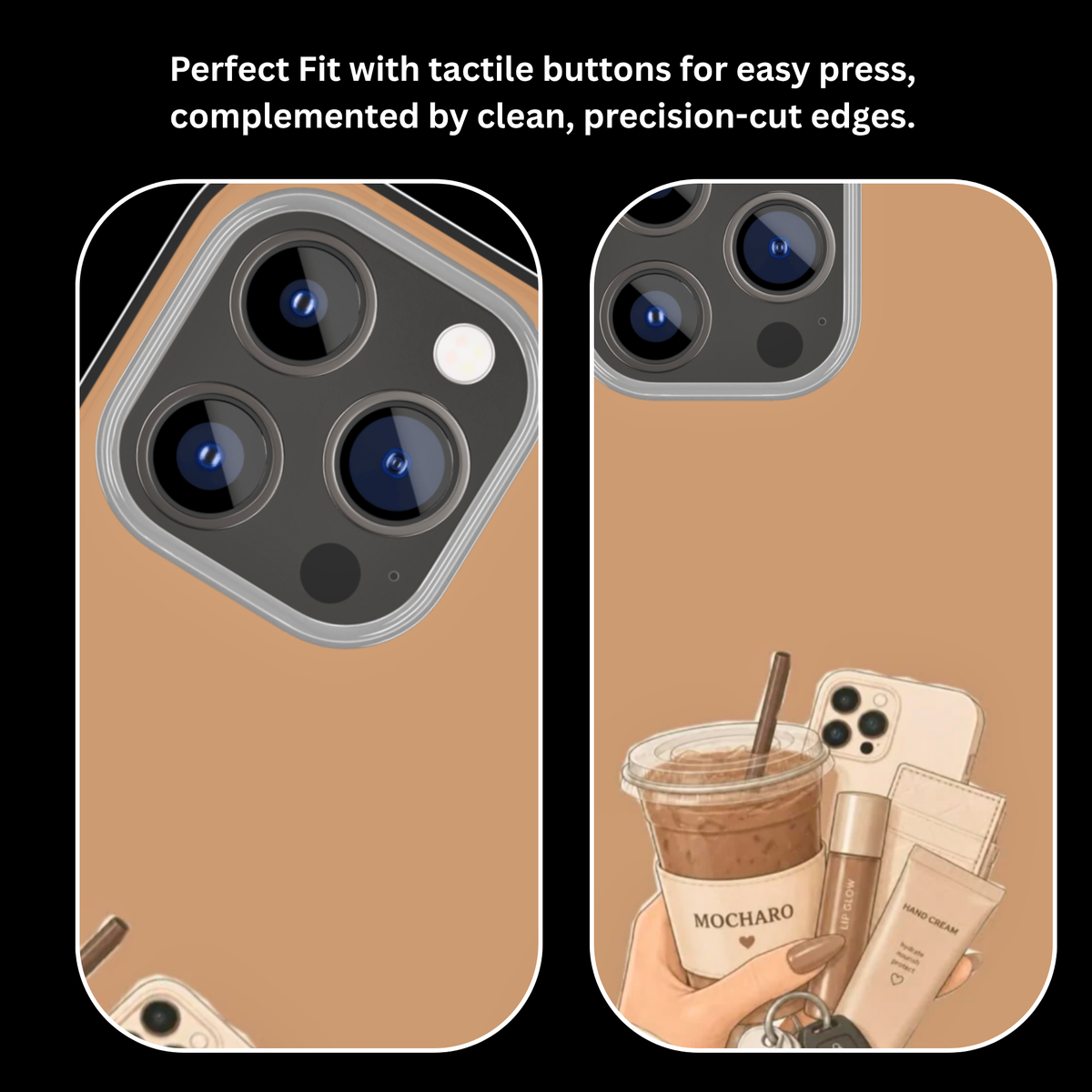 Coffee Girl Aesthetic Premium Glass Phone Covr