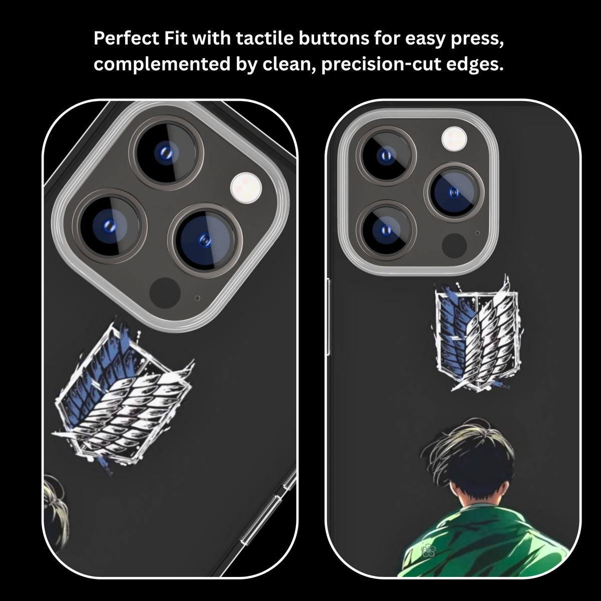 Levi Ackerman Glass Phone Covr