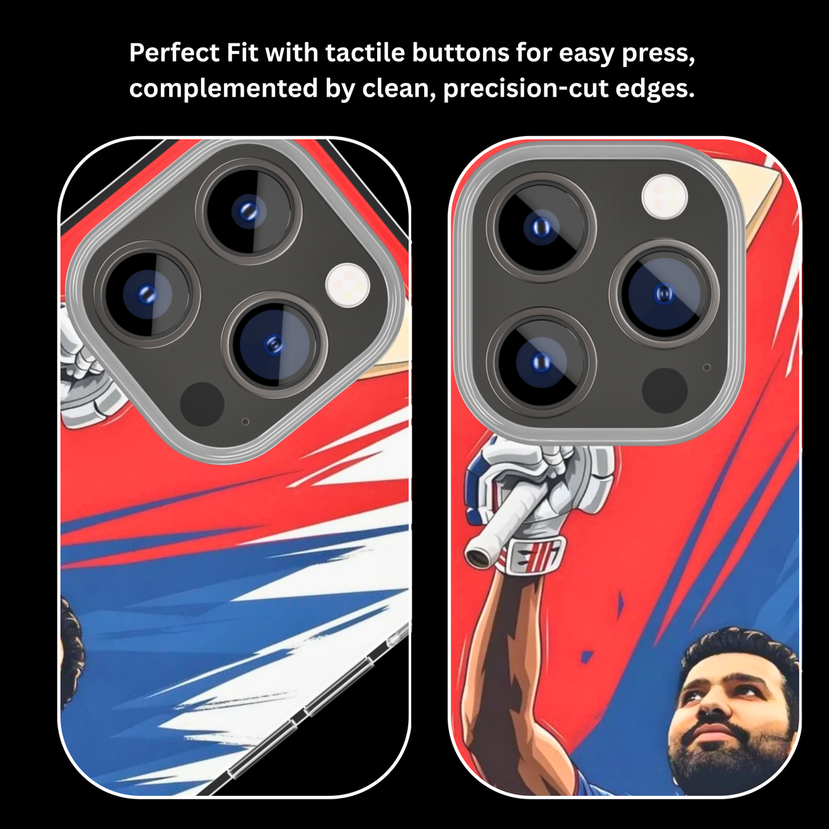 Rohit Sharma Cricket Premium Glass Covr