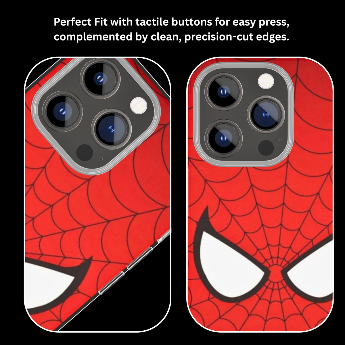 Spider-Man Web Mask Graphic Premium Glass Covr