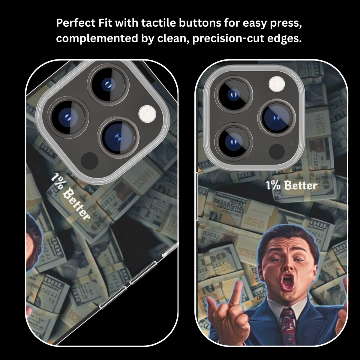 Wolf of Wall Street Premium Glass Phone Covr