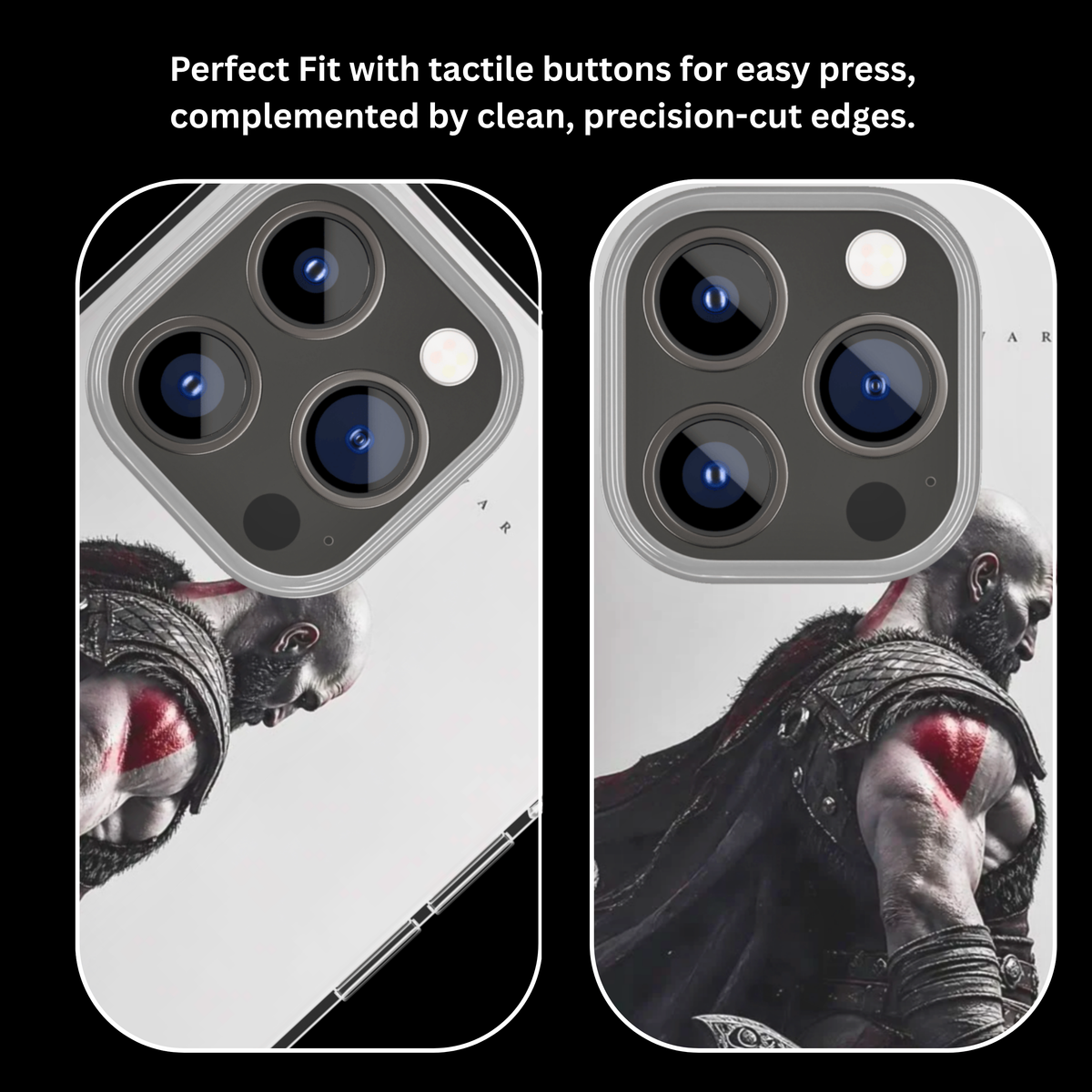Kratos God of War Warrior Premium Glass Covr