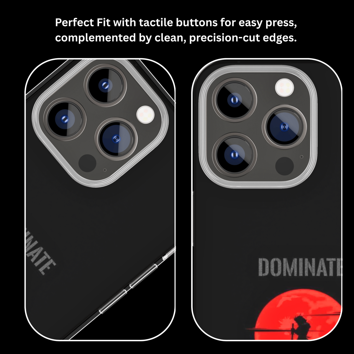 Dominate Motivation Aesthetic Glass Phone Covr