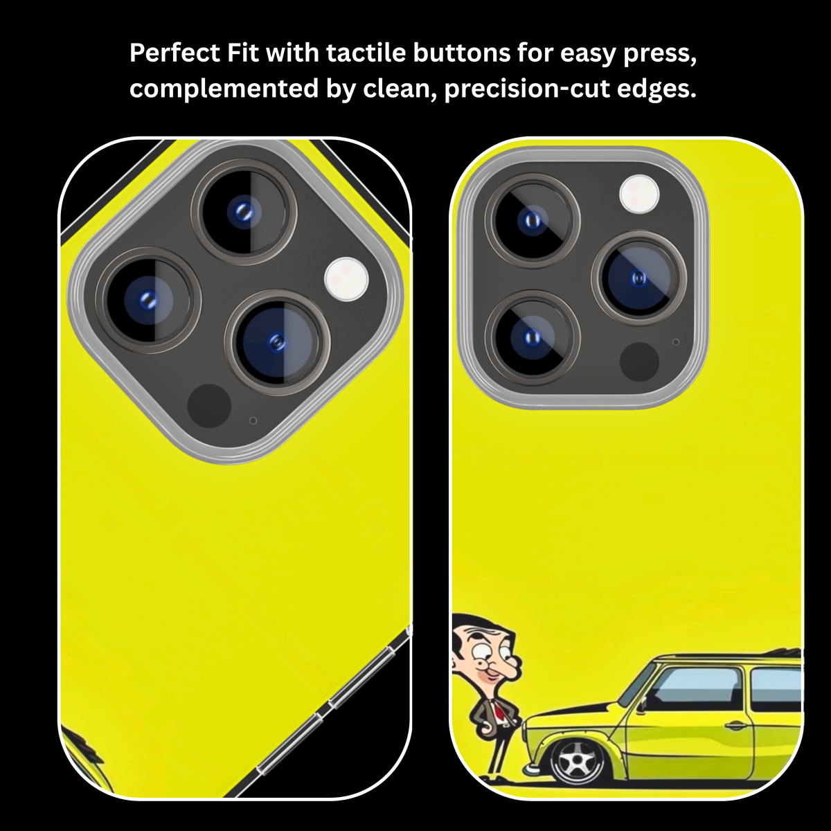 Mr Bean Car Glass Aesthetic Phone Covr