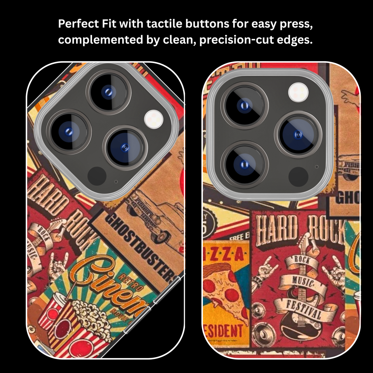 Retro Pop Culture Premium Aesthetic Phone Covr