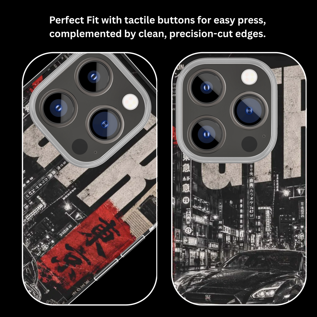 Nissan GT-R R35 Tokyo JDM Street Racing Premium Glass Phone Covr