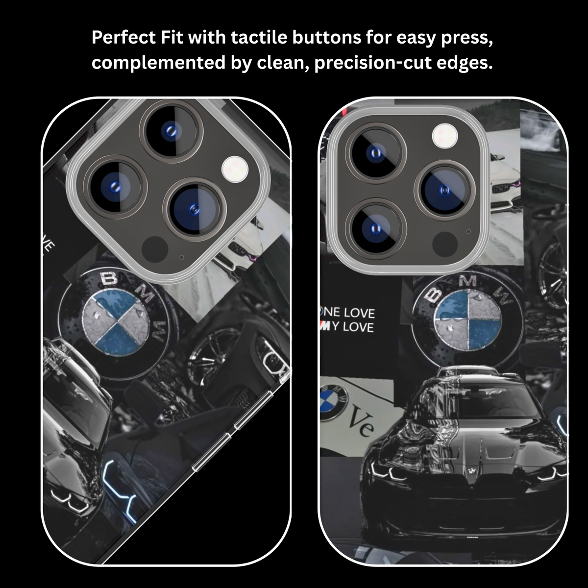 BMW Car Collage Premium Glass Phone Covr