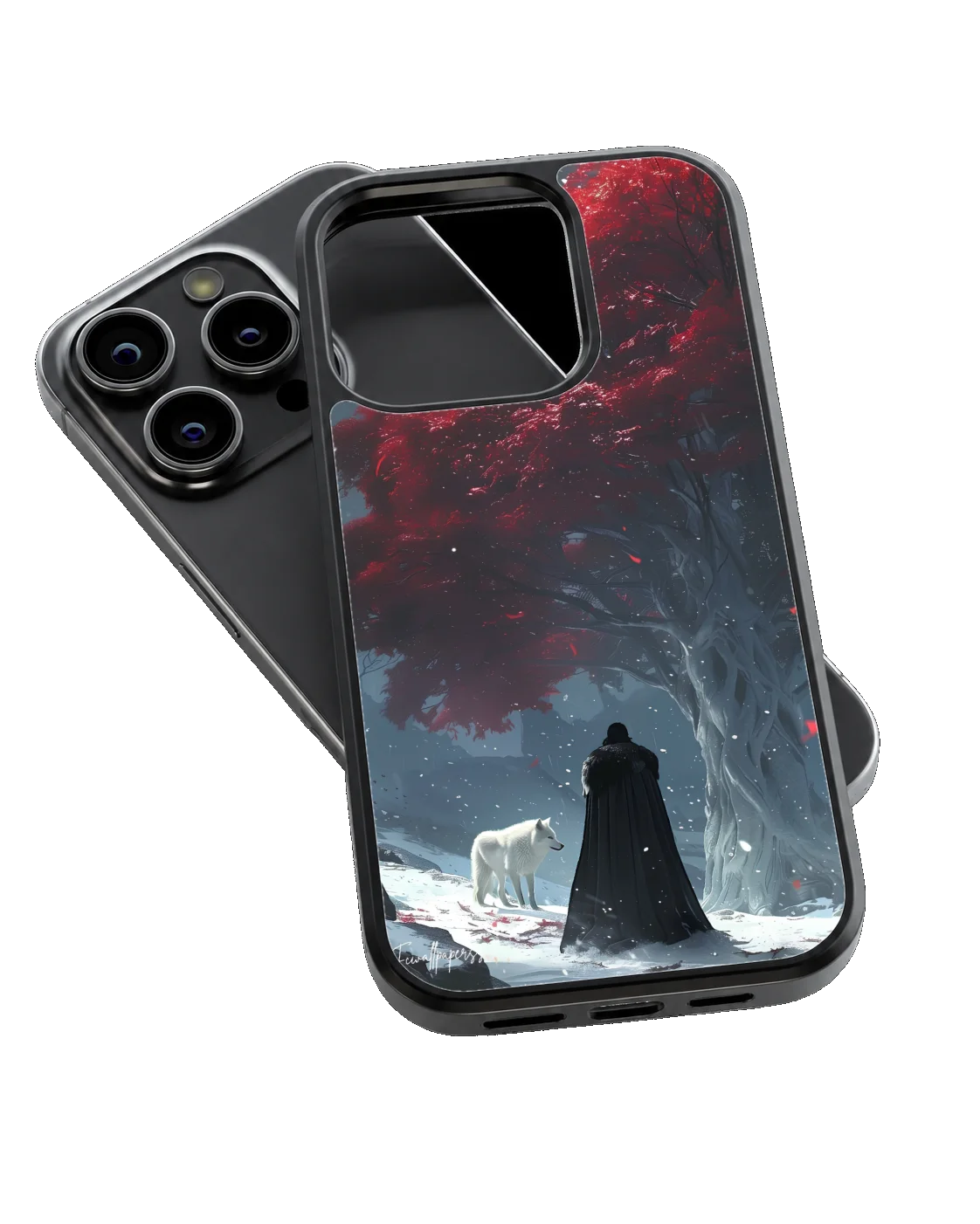 Game of Thrones Jon Snow Premium Glass Phone Covr