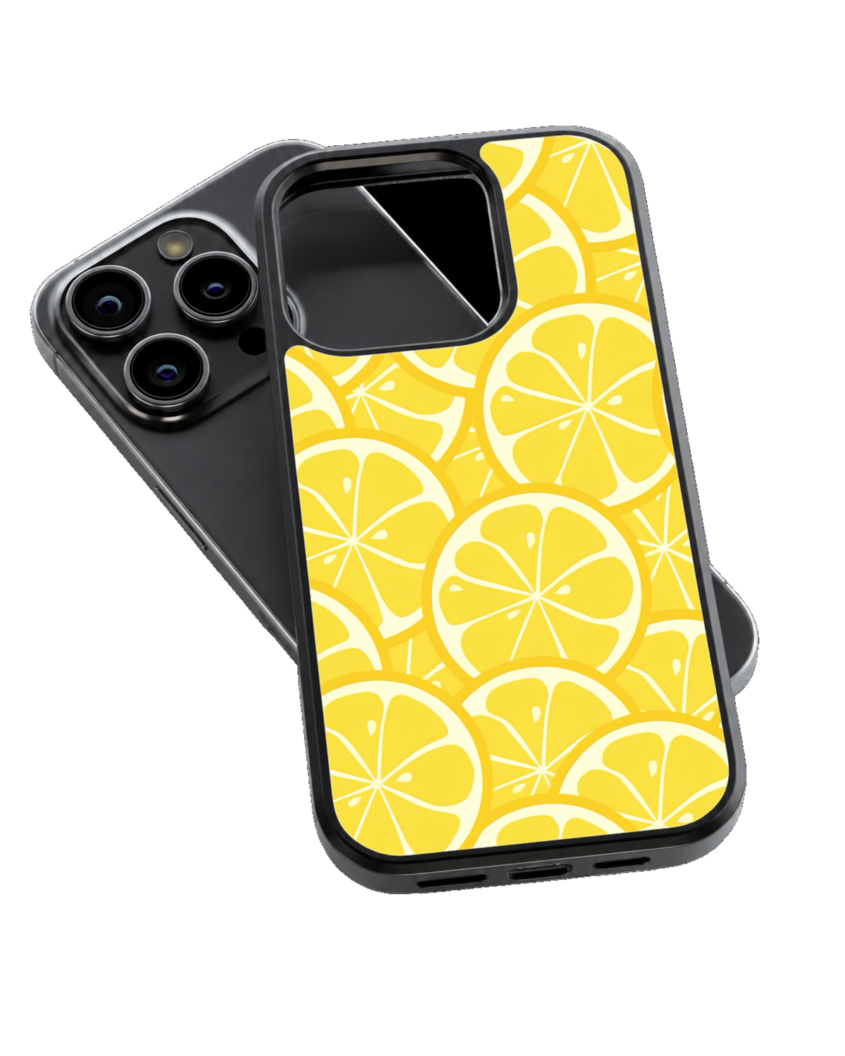 Lemon Slice Premium Glass Covr
