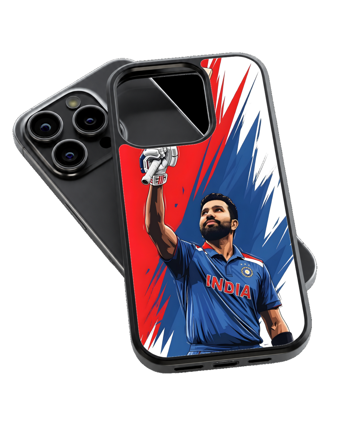 Rohit Sharma Cricket Premium Glass Covr
