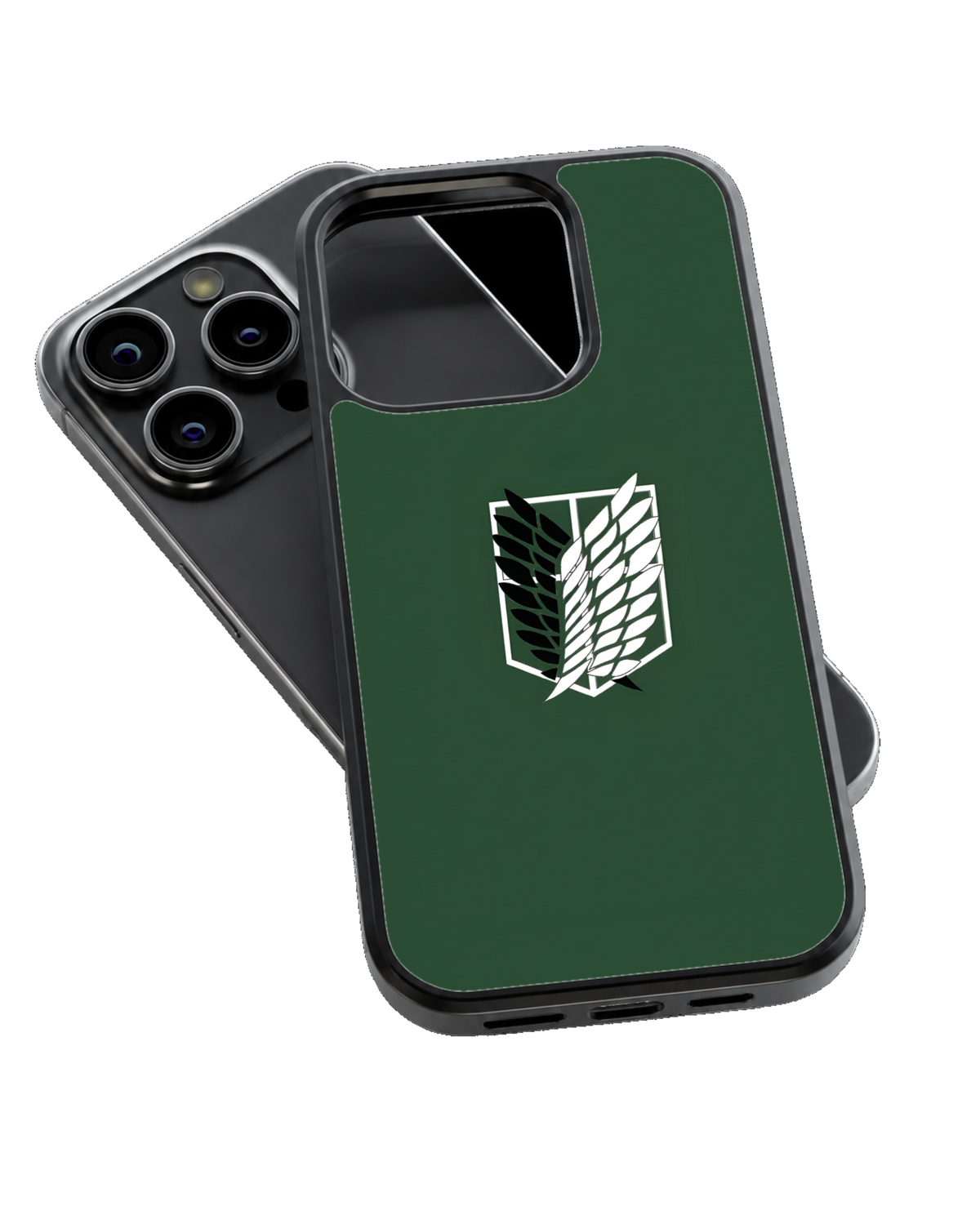 Wings of Freedom AOT Symbol Theme Glass Phone Covr