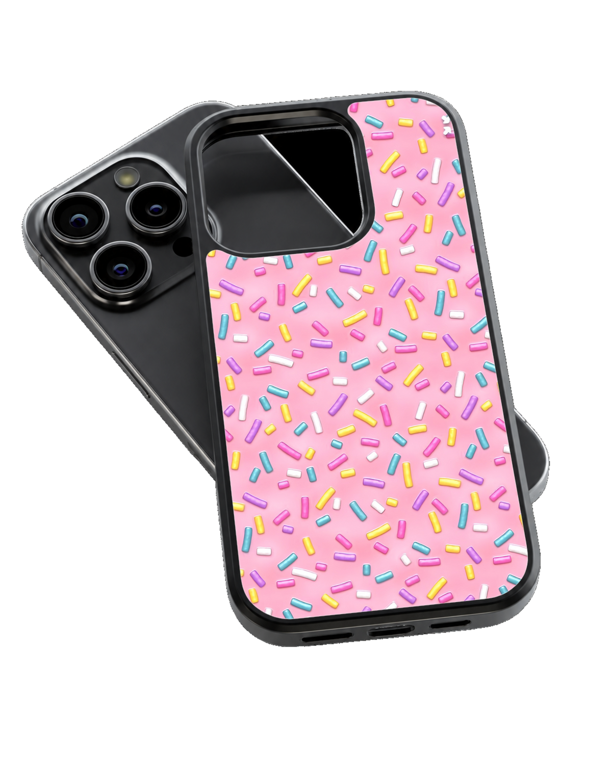 Rainbow Sprinkle Premium Glass Covr