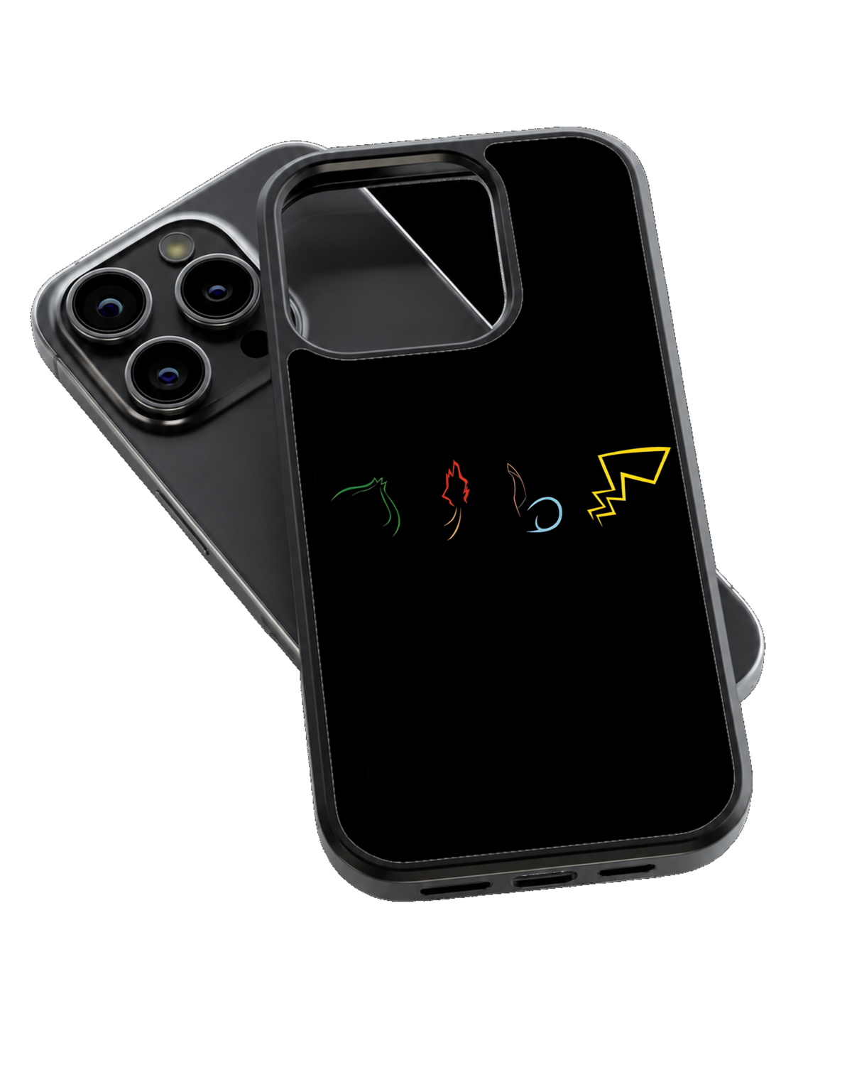 Pokemon Starters Theme Glass Phone Covr