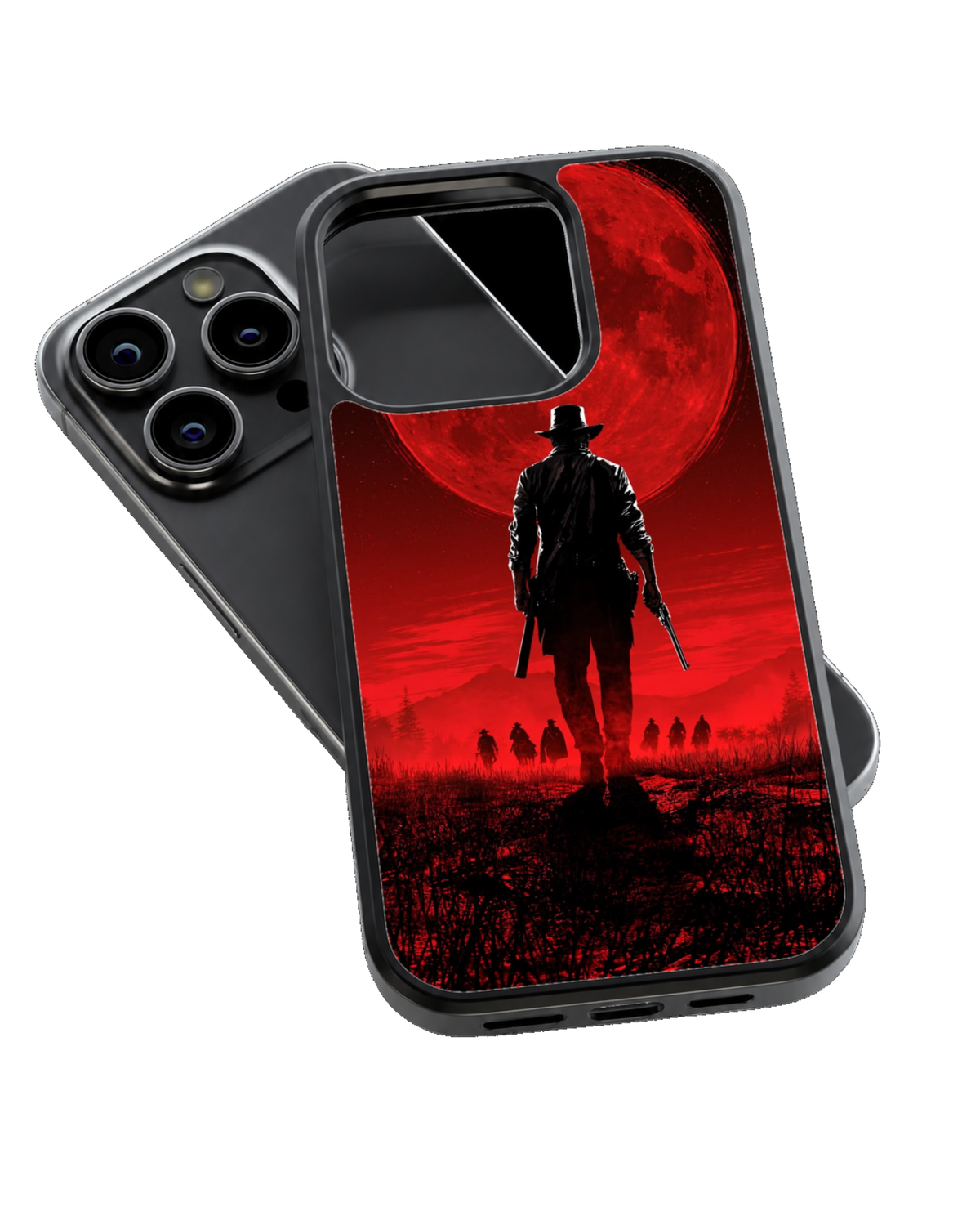 Arthur Morgan Red Dead Redemption 2 Red Moon Cowboy Premium Glass Covr