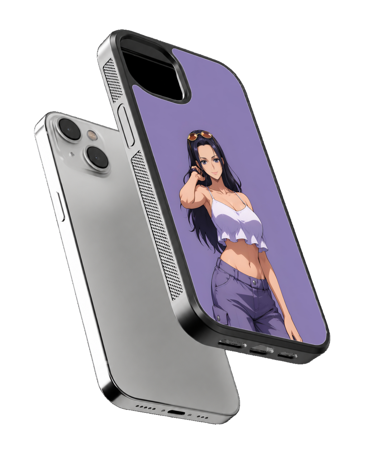 Nico Robin One Piece Theme Glass Phone Covr