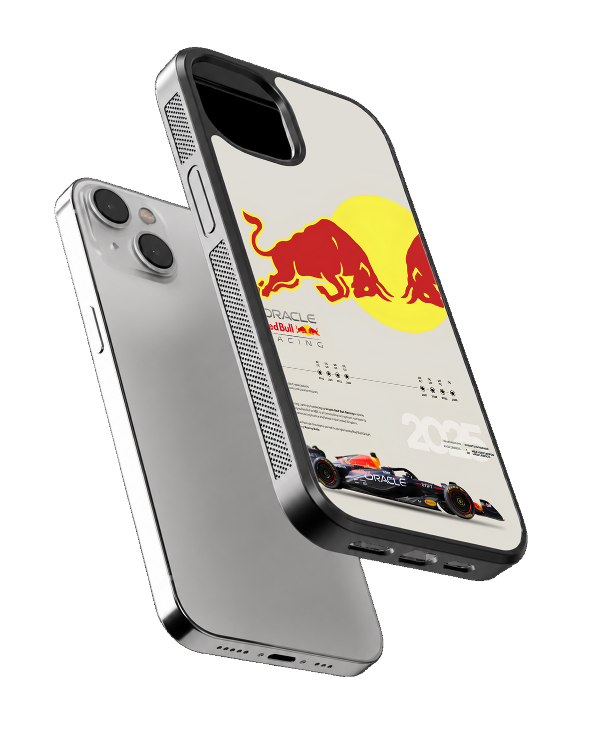 Red Bull Racing Aesthetic Premium Glass Phone Covr