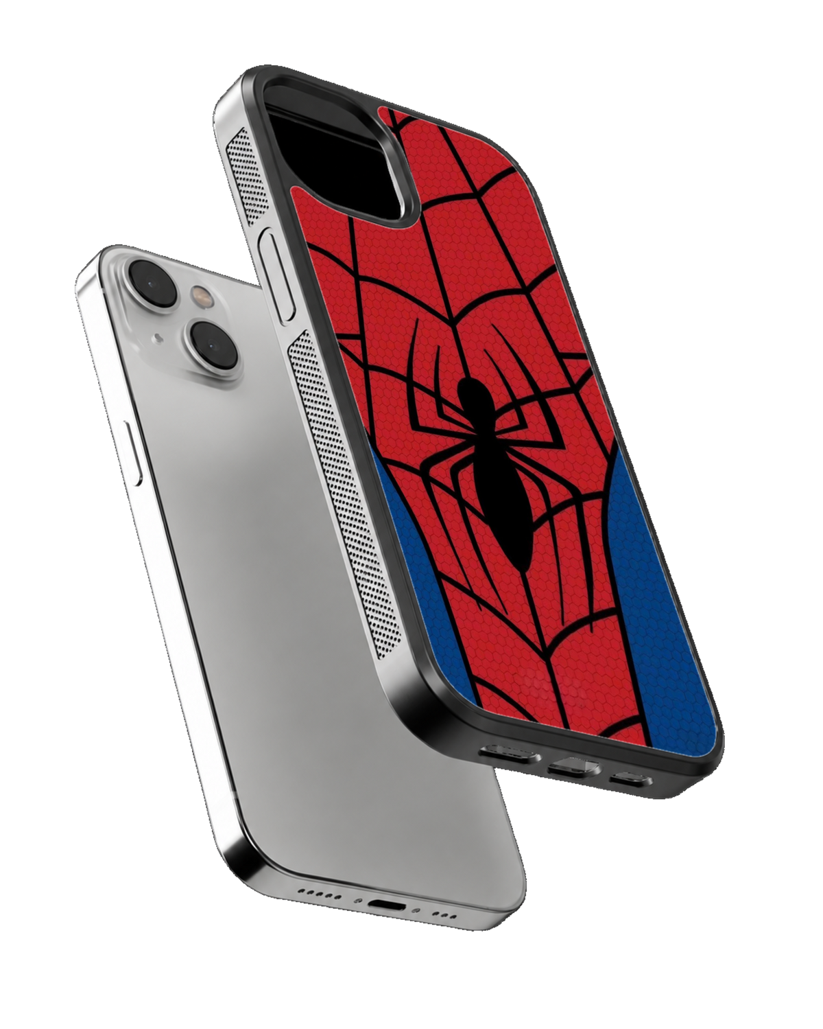 Spider-Man Classic Red Blue Minimalist Premium Glass Covr