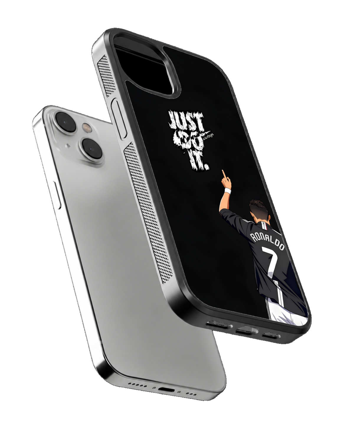 Cristiano Ronaldo Just Do It Premium Glass Covr