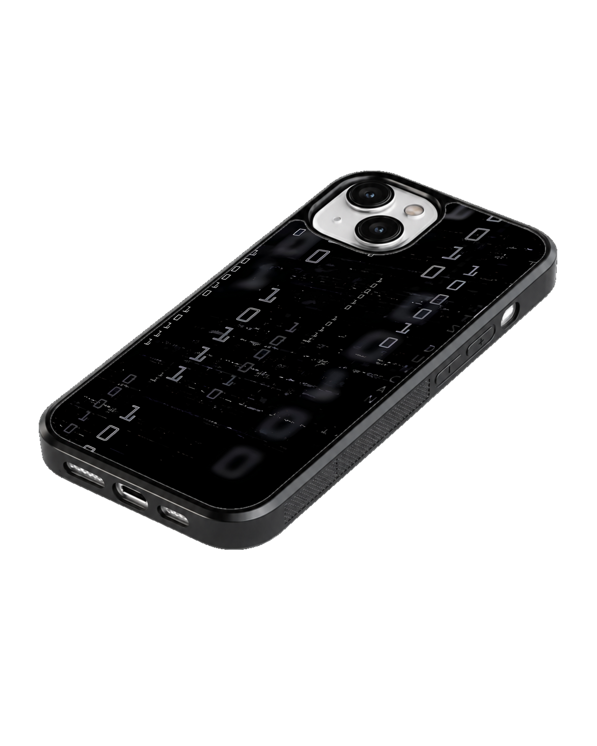 Binary Code Cyberpunk Premium Glass Phone Covr