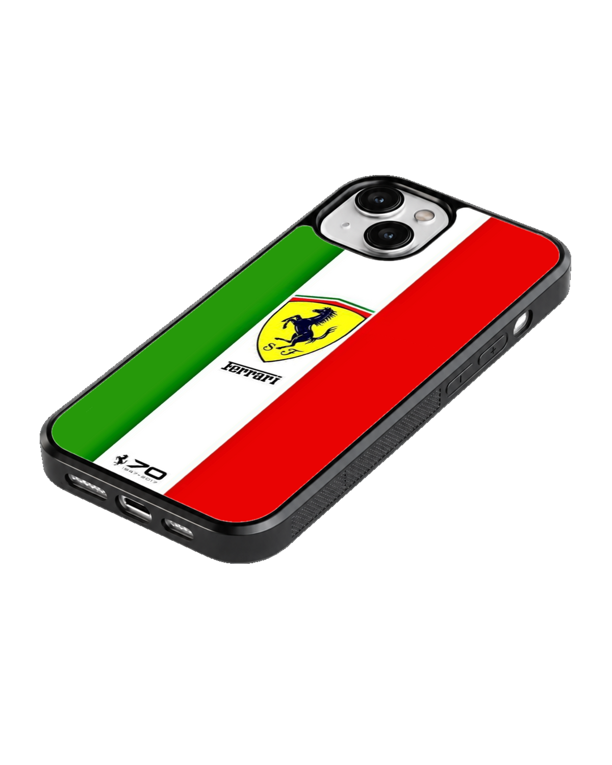 Ferrari Italian Flag Racing Motorsport Premium Glass Covr
