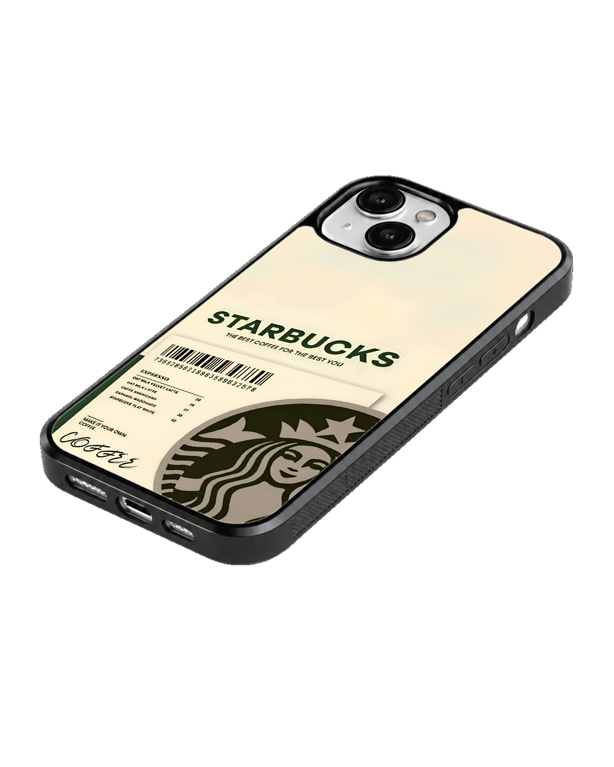 Starbucks Coffee Aesthetic Premium Glass Covr