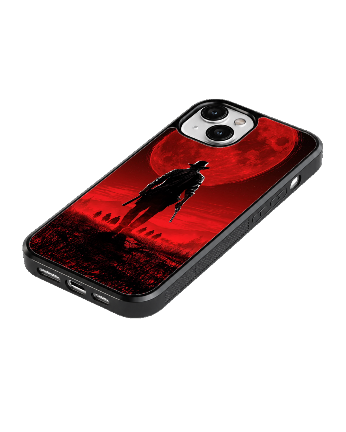 Arthur Morgan Red Dead Redemption 2 Red Moon Cowboy Premium Glass Covr