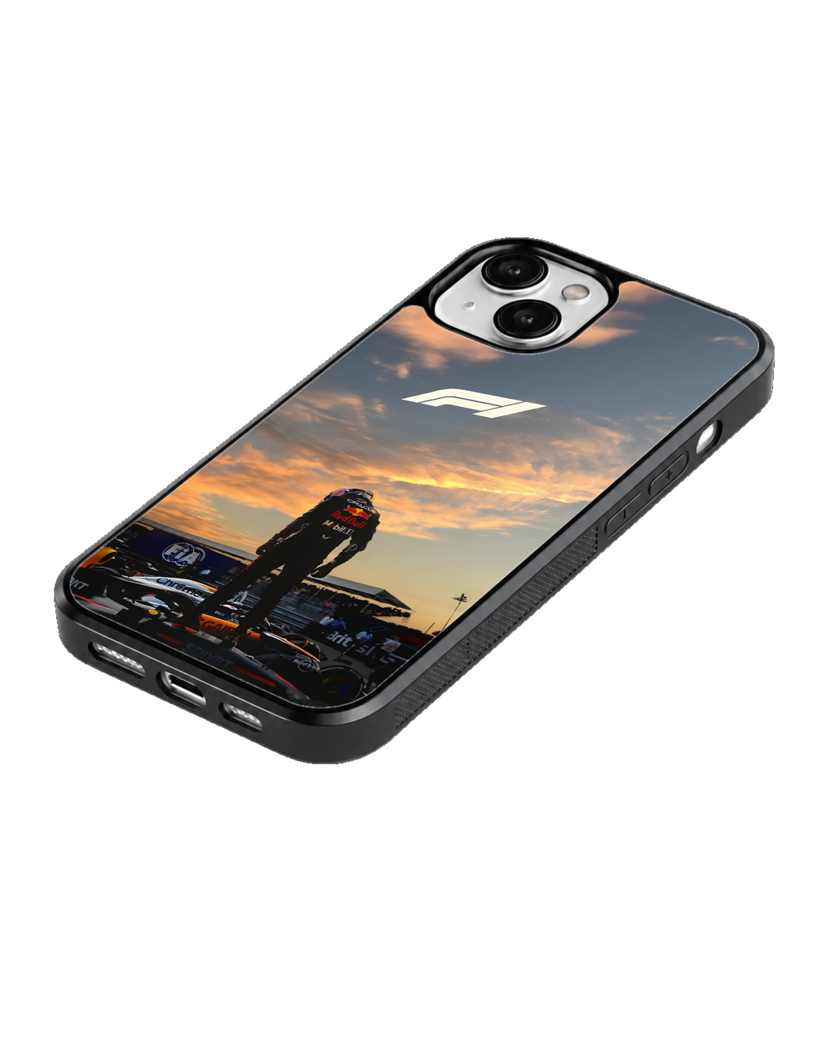 F1 Max Verstappen Aesthetic Premium Glass Phone Covr