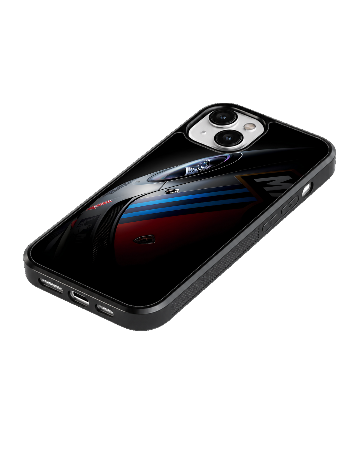 Porsche Aesthetic Sports Car Premium Glass Phone Covr