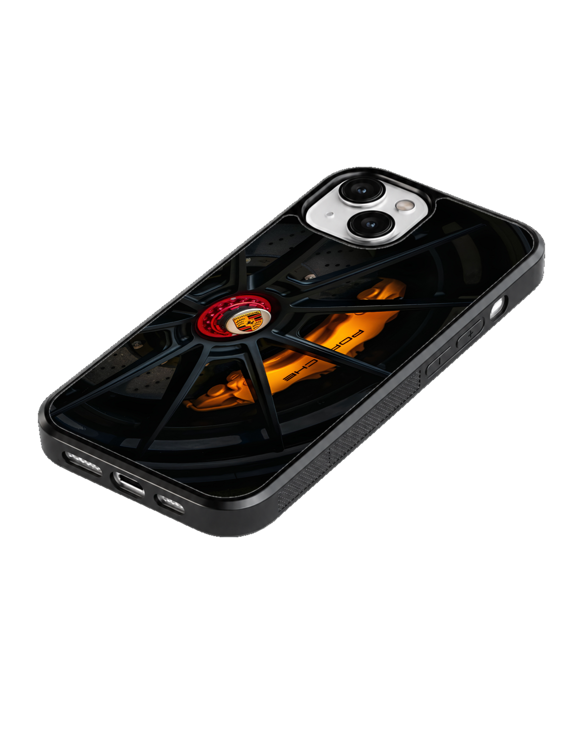 Porsche Wheel Aesthetic Premium Glass Phone Covr