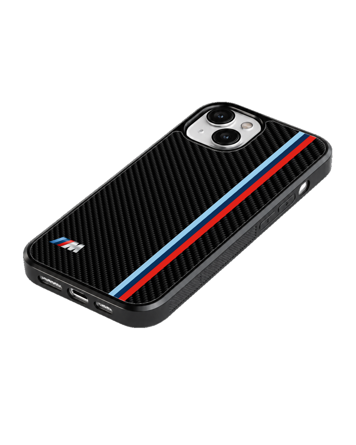 BMW M Motorsport Stripes Black Premium Glass Covr
