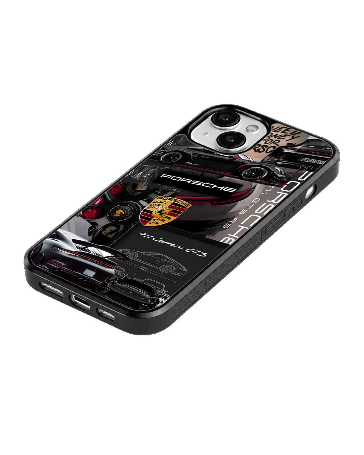 Porsche Racing Aesthetic Premium Glass Phone Covr