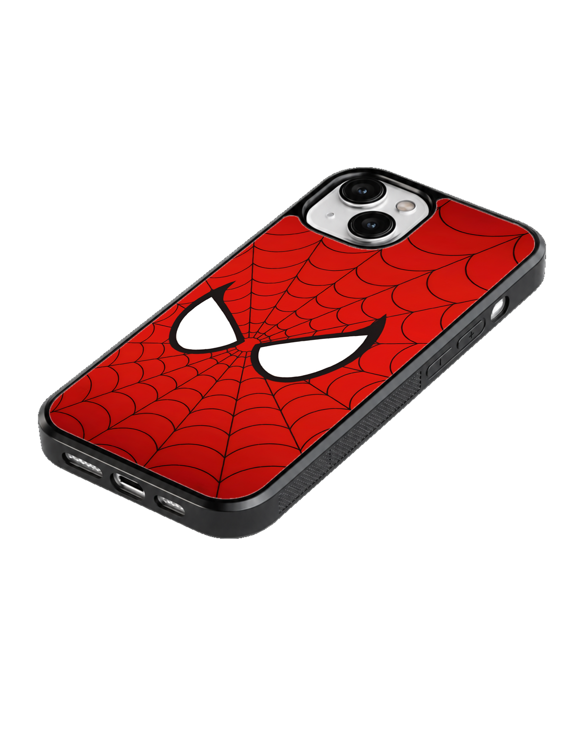 Spider-Man Web Mask Graphic Premium Glass Covr