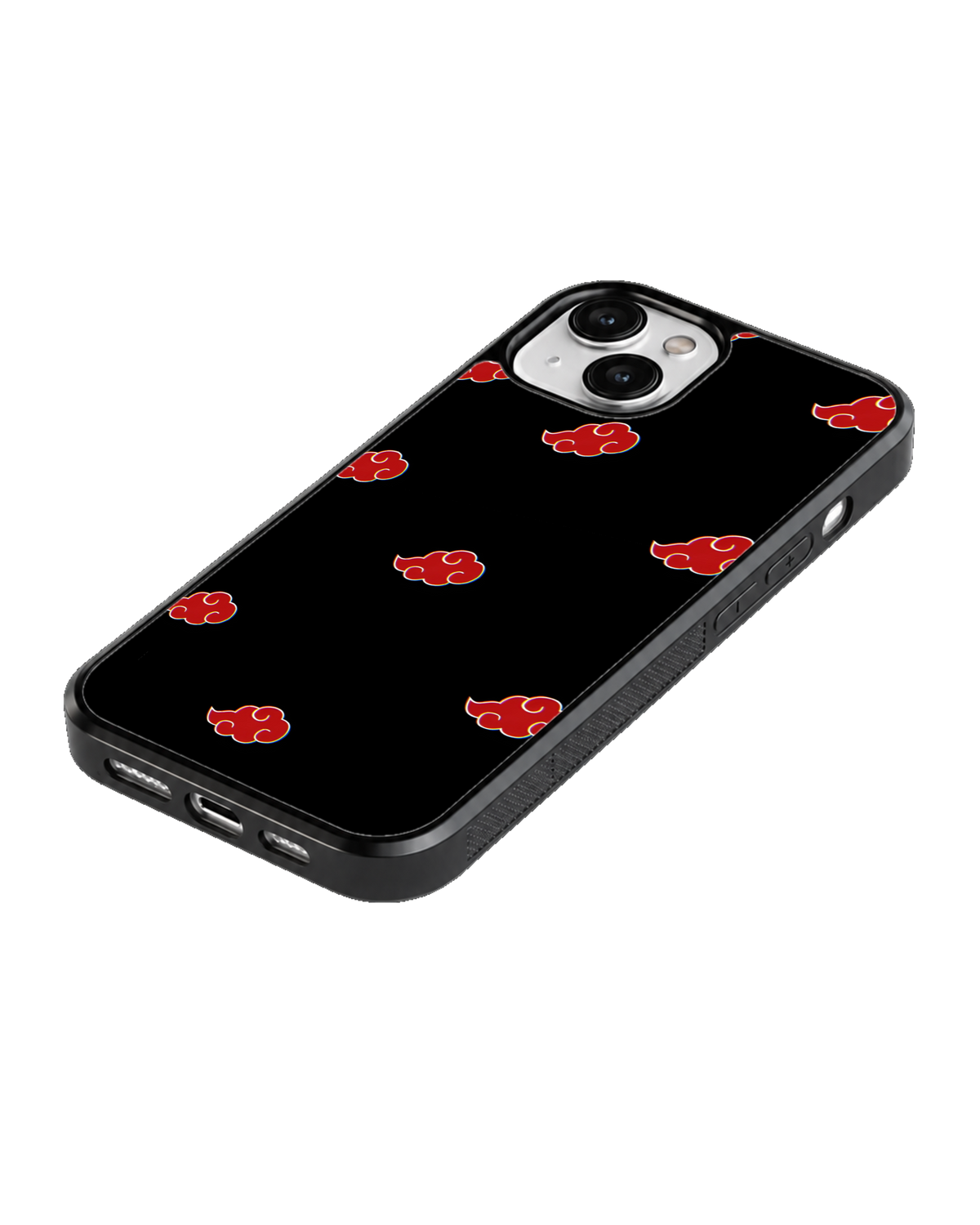 Akatsuki Naruto Theme Glass Phone Covr