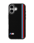 BMW M Motorsport Stripes Black Premium Glass Covr