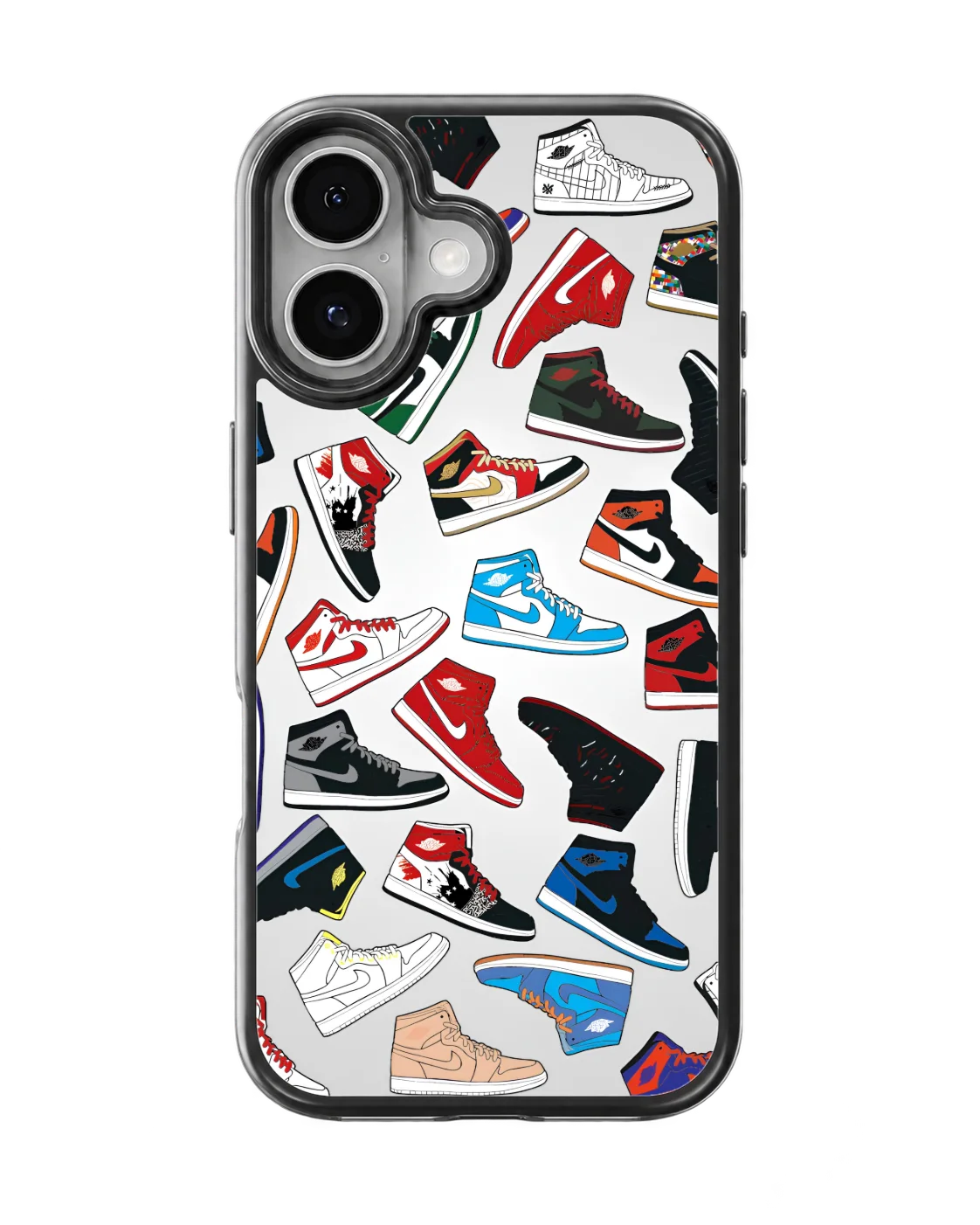 Sneaker Collage Aesthetic Glass Phone Covr