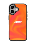 F1 Orange & Red Gradient Racing Motorsport Premium Glass Covr