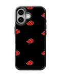 Akatsuki Naruto Theme Glass Phone Covr