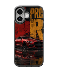 Red Shelby GT500 Mustang Performance Car Premium Glass Covr