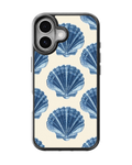 Blue Seashell Coastal Aesthetic Beach Premium Glass Covr