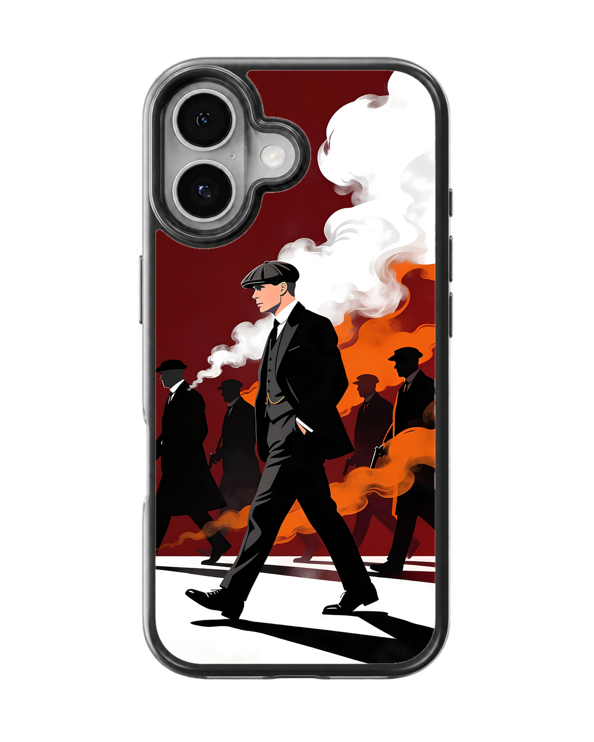 Peaky Blinders Thomas Shelby Vintage Gangster Aesthetic Premium Glass Covr