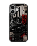 Nissan GT-R R35 Tokyo JDM Street Racing Premium Glass Phone Covr