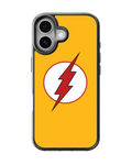 The Reverse Flash Lightning Bolt Yellow Minimalist Superhero Premium Glass Covr