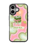 Matcha Bliss Aesthetic Glass Phone Covr