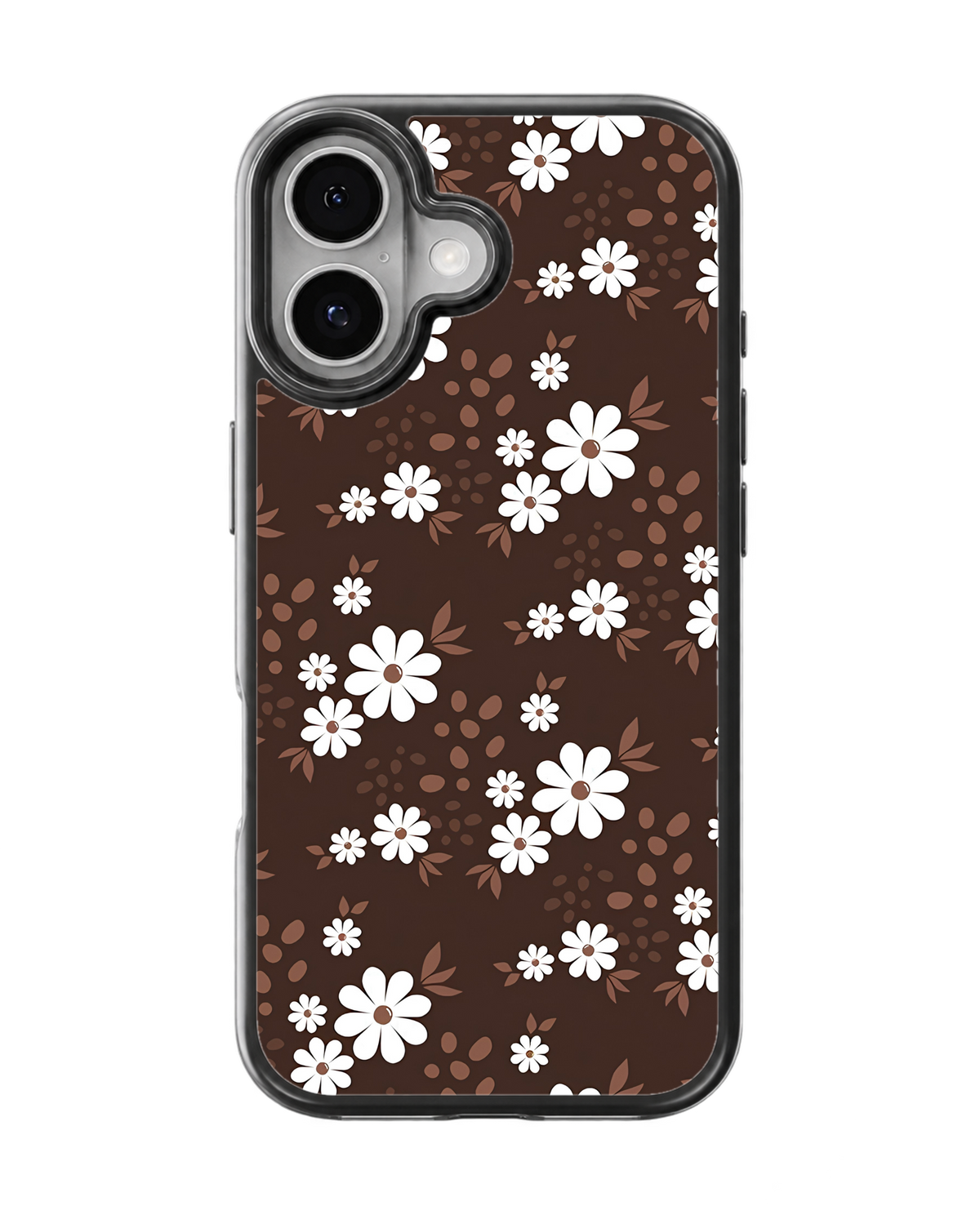 Vintage Daisy Floral Premium Glass Covr