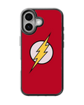 The Flash Classic Lightning Bolt Red Minimalist Superhero Premium Glass Covr