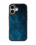 Deep Blue Ocean Waves Minimalist Aesthetic Premium Glass Covr