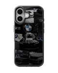 BMW Car Collage Premium Glass Phone Covr
