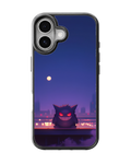 Gengar Night Theme Glass Phone Covr