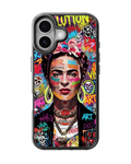 Graffiti Girl Aesthetic Glass Phone Covr