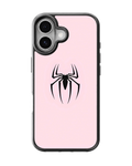 Spider Girl – Minimalist Spider Premium Glass Phone Covr